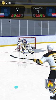 Hockey Game Stars 3D - Screenshot 3