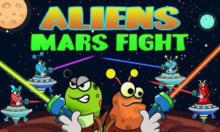 Aliens Mars Fight - Screenshot 1