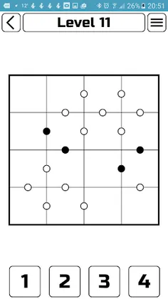 Kropki Puzzle - Screenshot 2