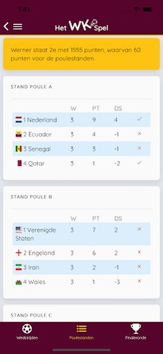 Het WK Spel - Screenshot 3