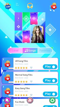Shakira Juegos Piano Tiles - Screenshot 1