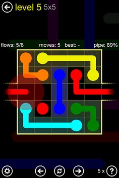 Flow Free: Warps - Screenshot 1