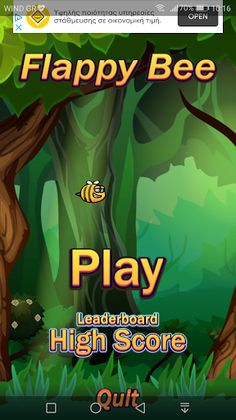 Flappy Bee - Screenshot 1