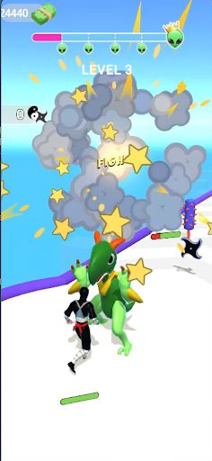 Ninja vs Aliens - Screenshot 1