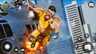 Hero Rope Fighting Crime Games - Screenshot 1