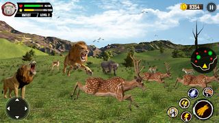 Lion Family Simulator 3d Games - Screenshot 2