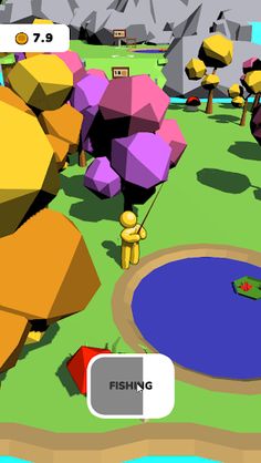 Fishing Lake Idle - Screenshot 2