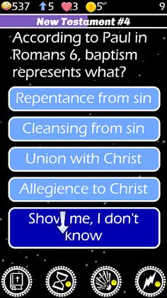 Bible Basics Trivia Quiz Game - Screenshot 3