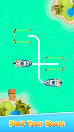 Park The Boat Games Puzzle 3D - Screenshot 4