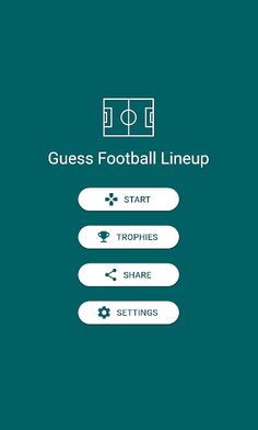 Guess Football Lineup - Screenshot 1