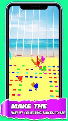 Bridge Build Runner Stair Race - Screenshot 1