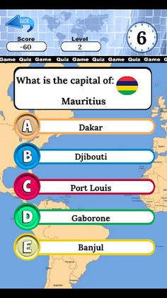 world capitals and flags quiz - Screenshot 3