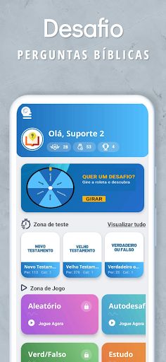 Desafio: Perguntas Bíblicas - Screenshot 1