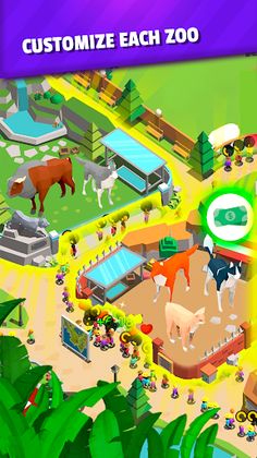 Idle Zoo Tycoon: Animal Park - Screenshot 2