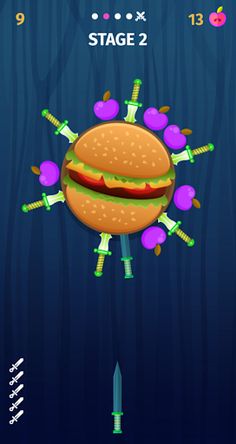 Knife Hittin Master - Knife Fr - Screenshot 2