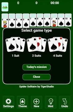 Spider Solitaire - Screenshot 3