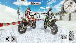 Dirt Bike 2: Stunt Snow Racing - Screenshot 1