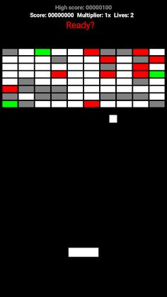 Retro Breaker brick breaking - Screenshot 2