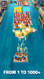 Raft War Survival - Screenshot 2