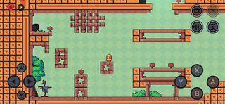 Golden Chamber Platform Game - Screenshot 1