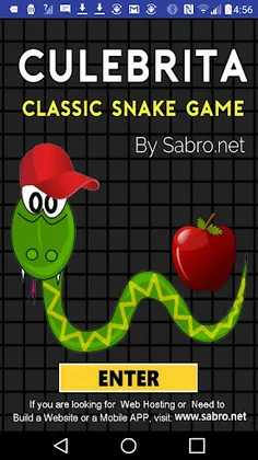 CULEBRITA Classic Snake Game - Screenshot 1