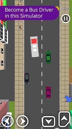 Bus Driver Simulator 2D - Screenshot 1