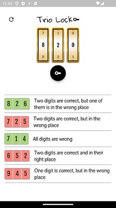 Trio Lock - Screenshot 3
