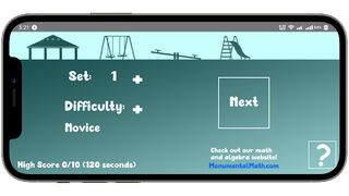 Hopscotch - Multiply Fractions - Screenshot 1