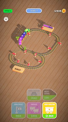 Idle Train ASMR - Screenshot 1