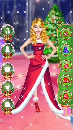 Christmas Dress Up Game - Screenshot 1