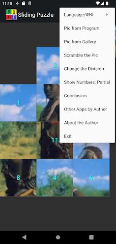 Amharic Sliding Puzzle - Screenshot 2