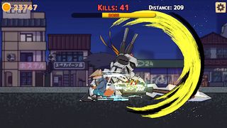 Cyber Samurai - Tap to Slash - Screenshot 1