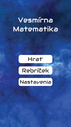 Vesmírna Matematika - Screenshot 1