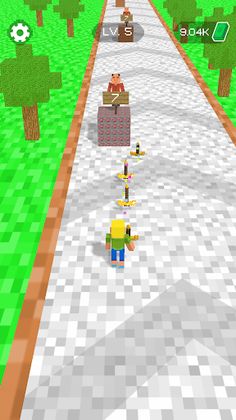 Voxel Run - Screenshot 1