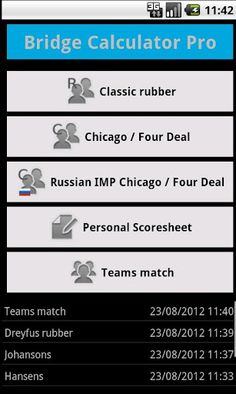 Bridge Calculator Pro - Screenshot 1