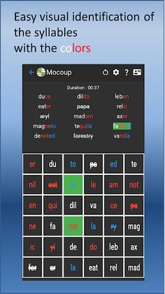 Mocoup: Find the split words - Screenshot 2