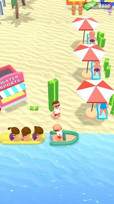 Beach Idle 3D - Screenshot 3