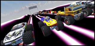 Neon Monster Truck Stunts! 2 - Screenshot 1