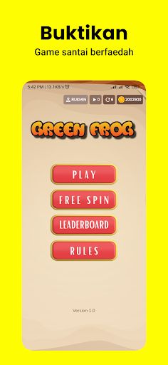Green Frog: Pemburu Koin - Screenshot 4