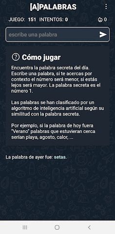 Apalabras - Screenshot 3