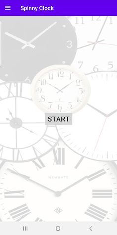 Spinny Clock - Screenshot 1