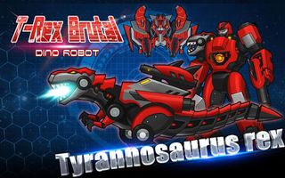 T-Rex Brutal: Dino Robot - Screenshot 1