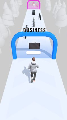 Business Man Run - Screenshot 1