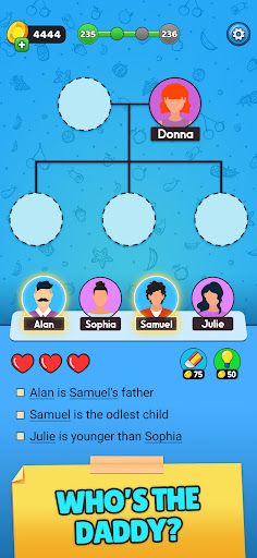 Family Tree! - Logic Puzzles - Screenshot 1