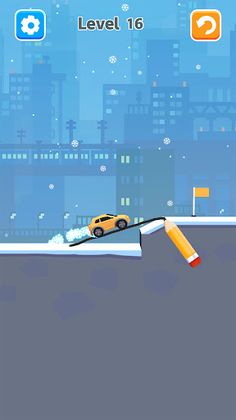 Draw Bridge Games: Car Bridge - Screenshot 1