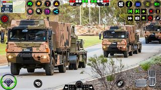 US Army Cargo Truck Games 3d - Screenshot 2