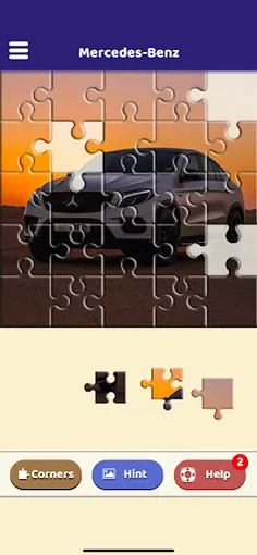Mercedes-Benz Love Puzzle - Screenshot 3
