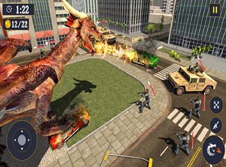 US Flying Dragon City Attack - Screenshot 3