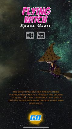 Flying Witch 3D - Screenshot 1