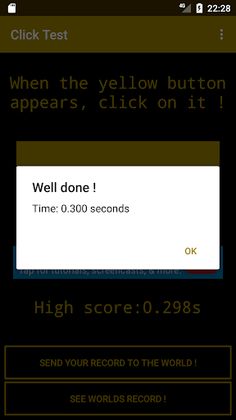 Click Test : Test of reactivit - Screenshot 2